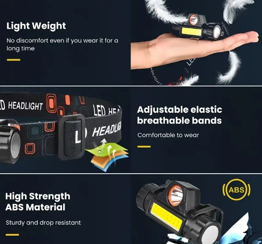 Smart Outdoor LED Headlamp